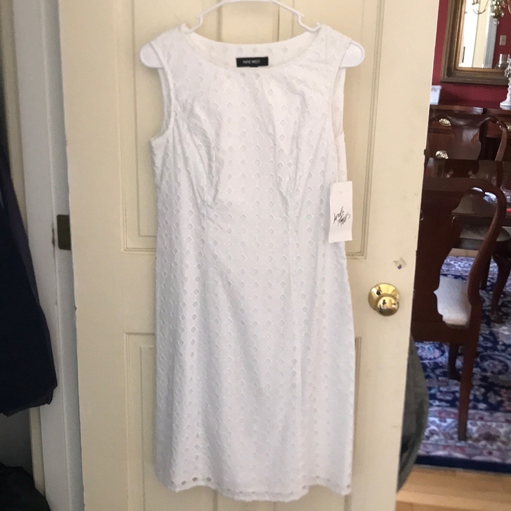 Nine West White Dress